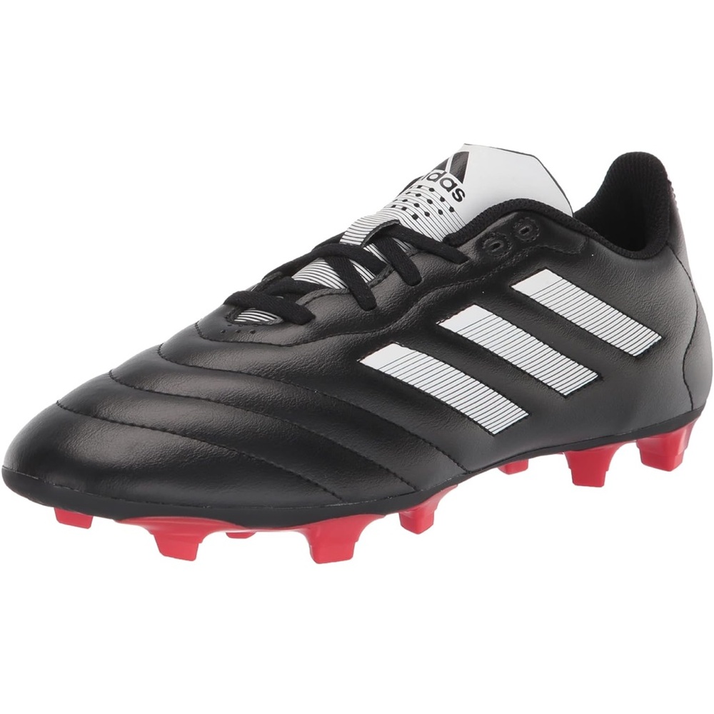 Adidas Black Soccer Shoes with Red Studs